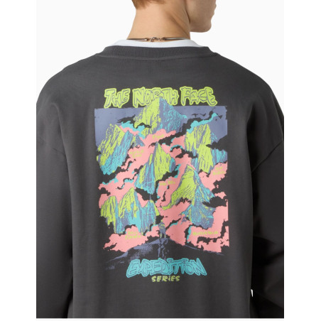 Sudadera The North Face Crewneck U Expedition Celebration Oversize