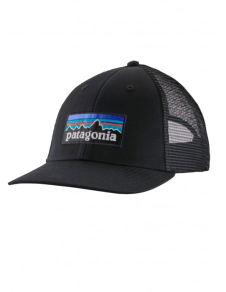 GORRA PATAGONIA  LOPRO CON LOGOTIPO P-6 BLACK