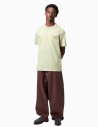 Camiseta Carhartt Wip American Script Pale Olive