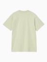 Camiseta Carhartt Wip American Script Pale Olive