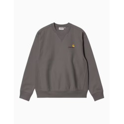 Sudadera Carhartt Wip American Script Porphyry