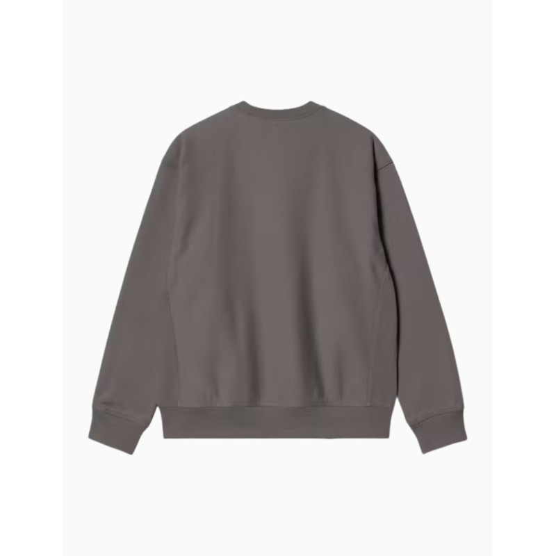 Sudadera Carhartt Wip American Script Porphyry