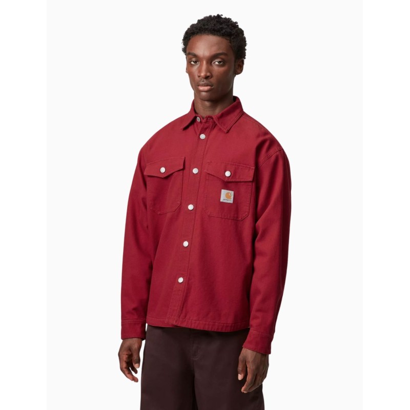 Camisa Carhartt Wip Selby Scarlet