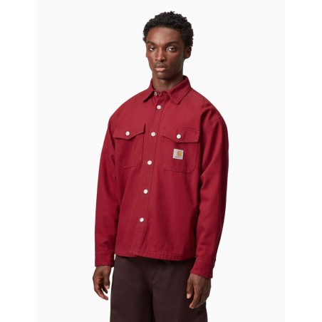 Camisa Carhartt Wip Selby Scarlet
