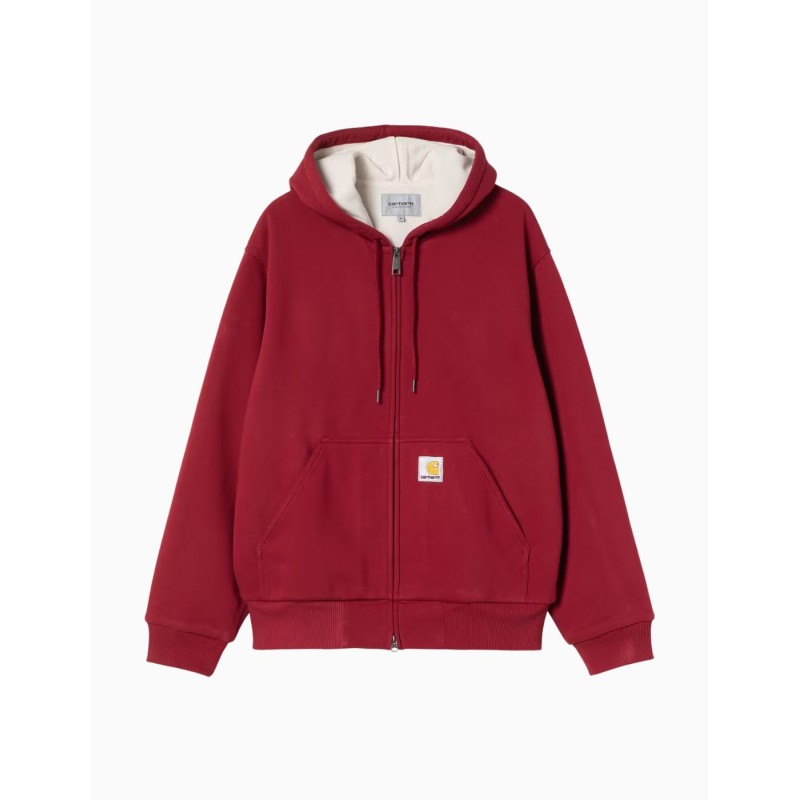 Chaqueta Carhartt Wip Active Sweat Jacket Scarlet