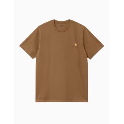 Camiseta Carhartt Wip American Script T-Shirt Hamilton Brown