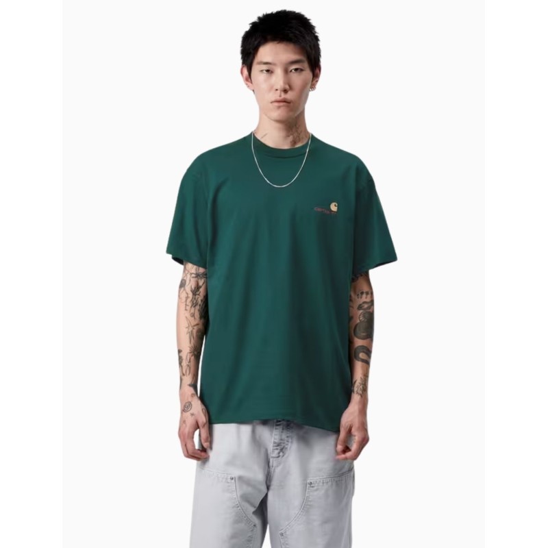 Camiseta Carhartt Wip American Dark Firz