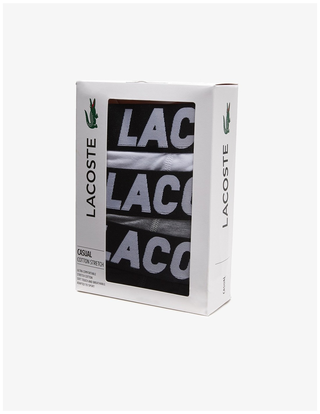 CALZONCILLOS LACOSTE PACK 3 NUA