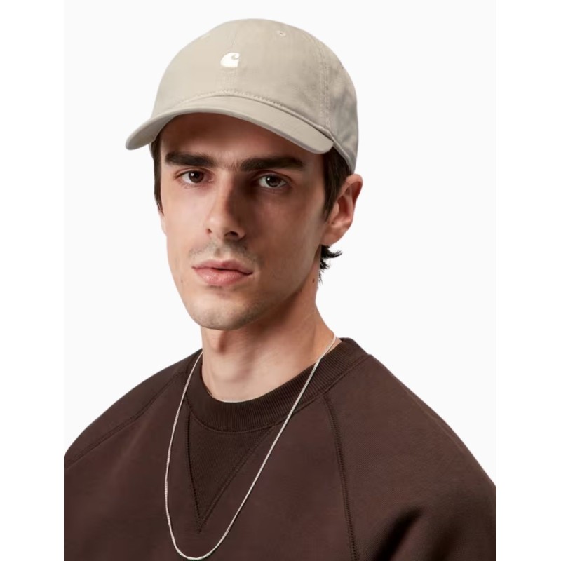 Gorra Carhartt Wip Madison Logo Cap Fleur De Sel  Wax