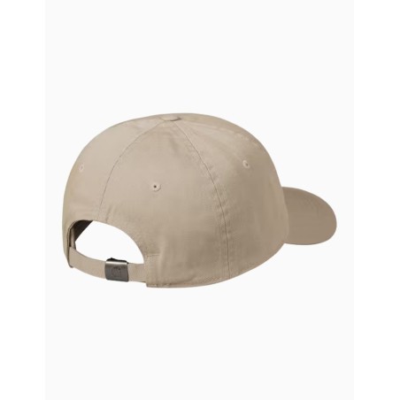 Gorra Carhartt Wip Madison Logo Cap Fleur De Sel  Wax