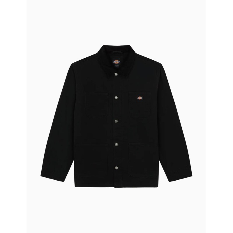 Chaqueta Dickies Chore Jacket Lined Canvas Black