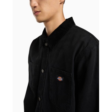 Chaqueta Dickies Chore Jacket Lined Canvas Black