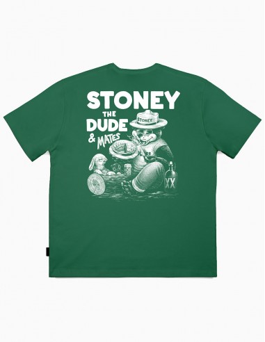 CAMISETA THE DUDES FACTORY MATES GREEN