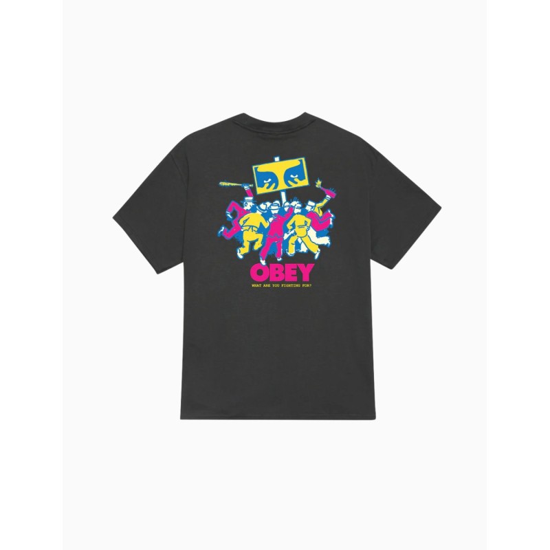 Camiseta Obey Steady Mobbin