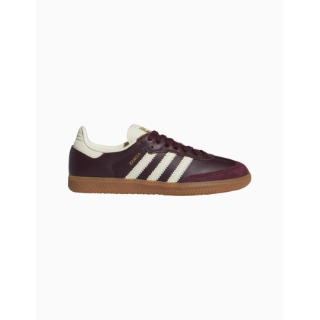Zapatillas Adidas Samba OG W Maroon Gold
