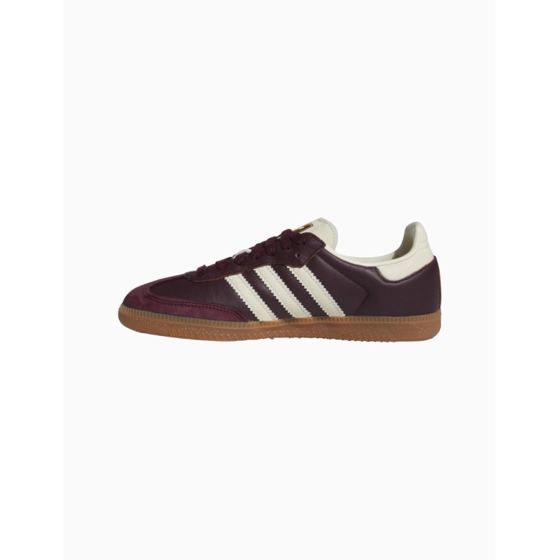 Zapatillas Adidas Samba OG W Maroon Gold
