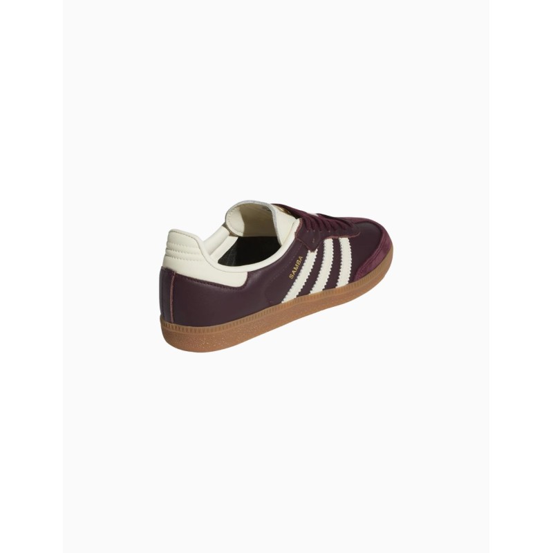 Zapatillas Adidas Samba OG W Maroon Gold