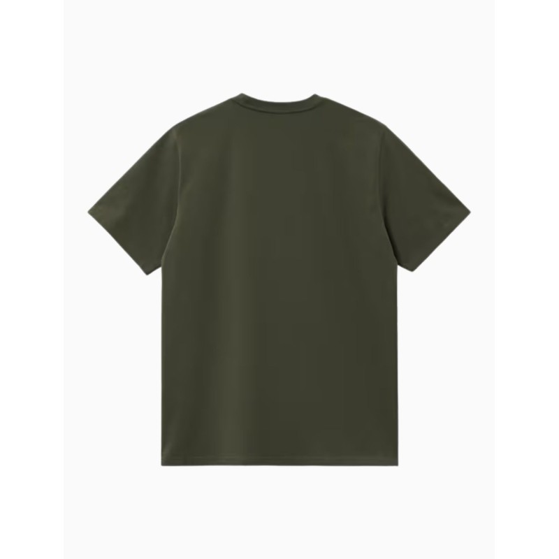 Camiseta Carhartt Wip Chase Olive Gold