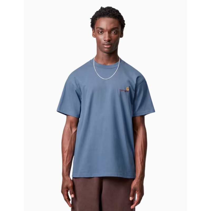 Camiseta Carhartt Wip American Script Sorrent