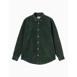 Camisa Carhartt  Wip Madison Fine Cord Shirt Sycamore Tree