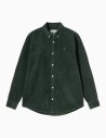 Camisa Carhartt  Wip Madison Fine Cord Shirt Sycamore Tree