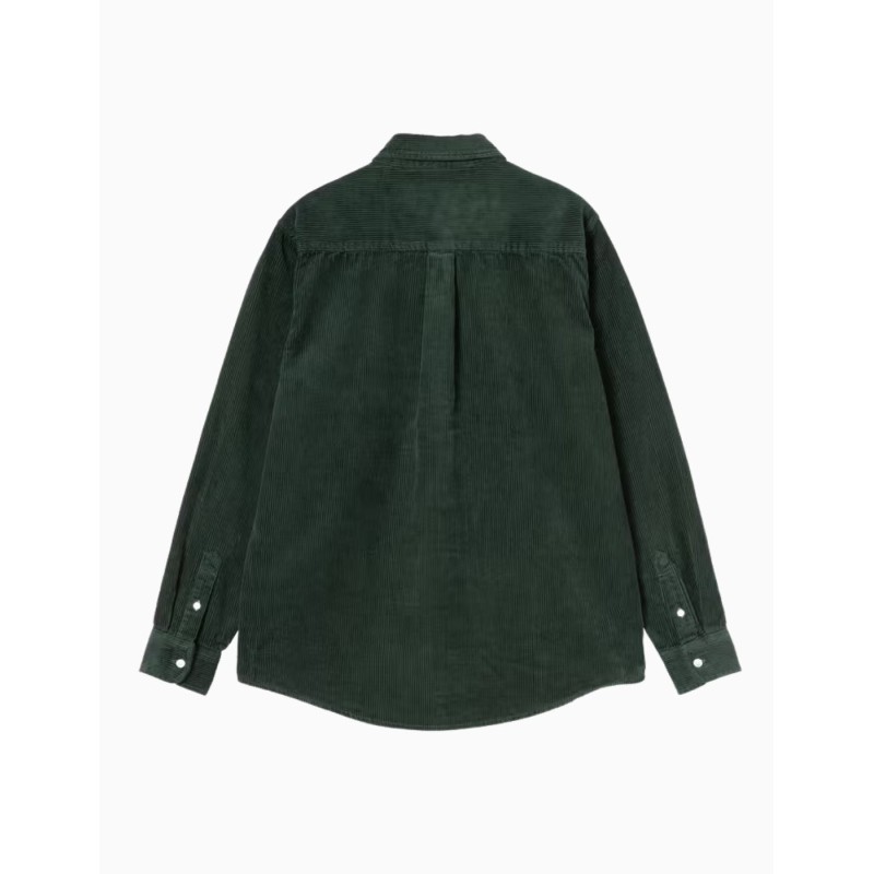 Camisa Carhartt  Wip Madison Fine Cord Shirt Sycamore Tree