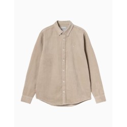 Camisa Carhartt  Wip Madison Fine Cord Shirt Wall Wall