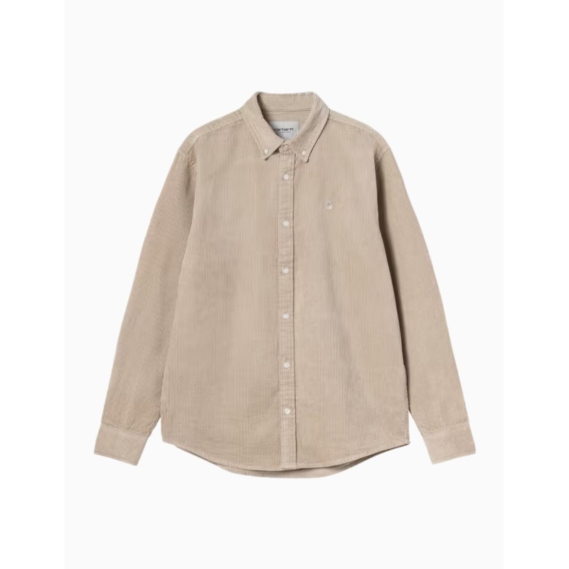 Camisa Carhartt  Wip Madison Fine Cord Shirt Wall Wall