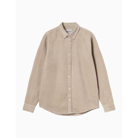 Camisa Carhartt  Wip Madison Fine Cord Shirt Wall Wall
