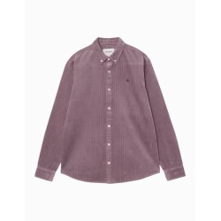 Camisa Carhartt  Wip Madison Fine Cord Shirt Phlox