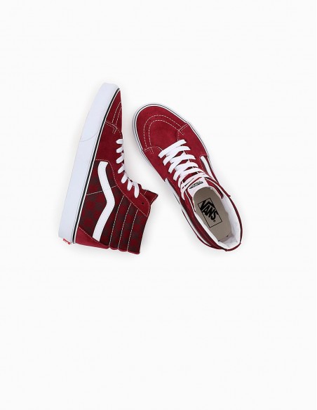 ZAPATILLAS VANS SK8-HI TAPERED BURDEOS