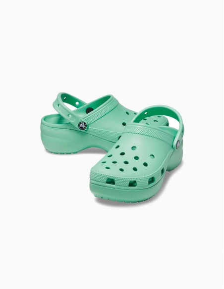 ZUECO CROCS W CLASSIC CLOG PLATFORM