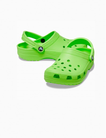 ZUECO CROCS  CLASSIC CLOG VERDE LIMA