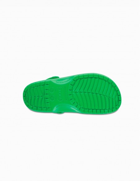 ZUECO CROCS  CLASSIC CLOG GRASS GREEN