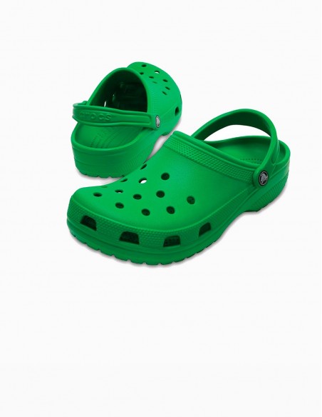 ZUECO CROCS  CLASSIC CLOG GRASS GREEN