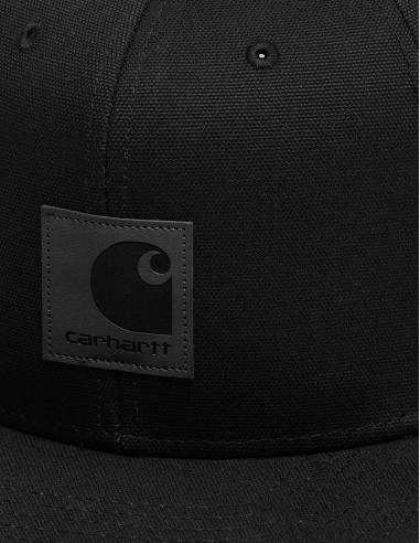 GORRA CARHARTT WIP LOGO CAP BLACK
