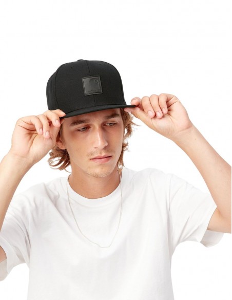 GORRA CARHARTT LOGO CAP BLACK