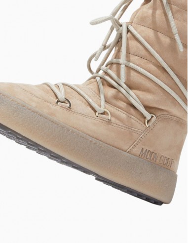 BOTAS MOON BOOT LTRACK SUEDE BEIGE