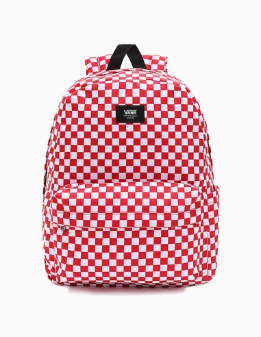 MOCHILA VANS OLD SKOOL CHECK RED