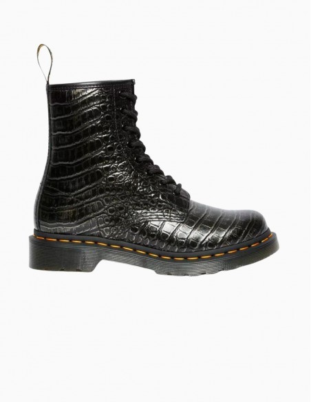 BOTAS DR. MARTENS 1460 EN PIEL EFECTO COCODRILO