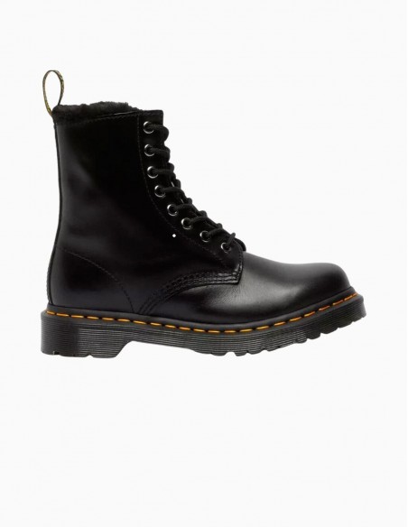 BOTAS DR. MARTENS 1460 SERENA PIEL FORRADA NEGRO