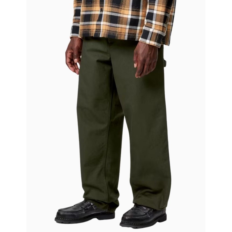 Pantalon Carhartt Wip Single Knee Pant Olive