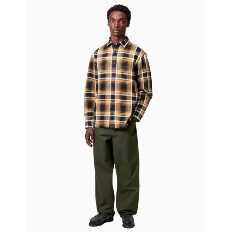 Pantalon Carhartt Wip Single Knee Pant Olive