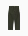 Pantalon Carhartt Wip Single Knee Pant Olive