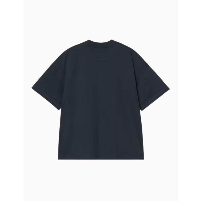 Camiseta Carhartt Wip Signature Script Deep Night Glassy Pink