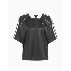Camiseta Adidas 3 Stripes Jaquard Tee Black