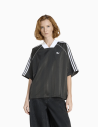 Camiseta Adidas 3 Stripes Jaquard Tee Black