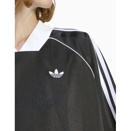 Camiseta Adidas 3 Stripes Jaquard Tee Black
