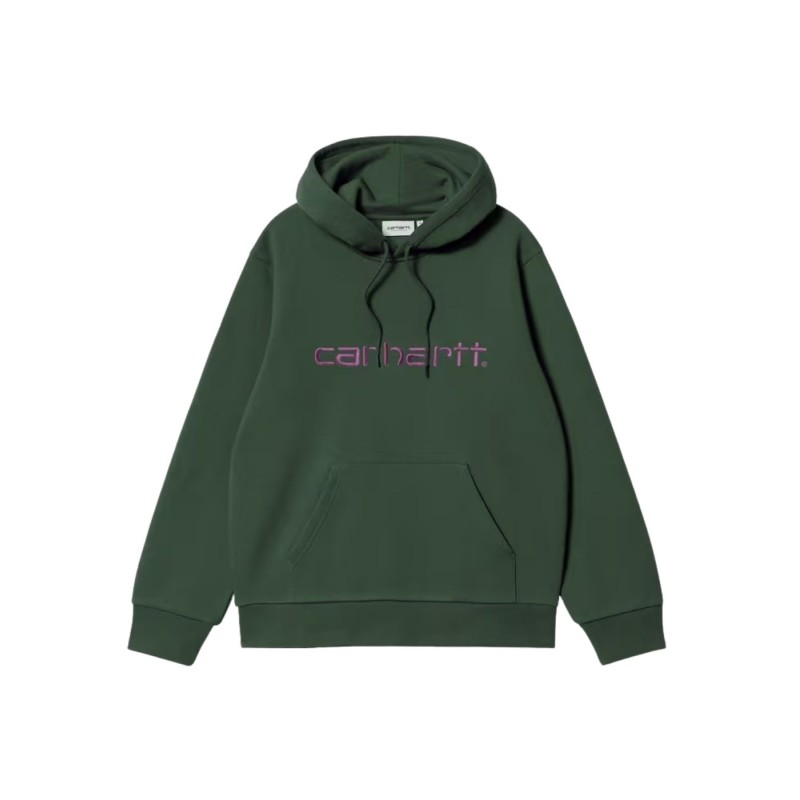 Sudadera Carhartt Wip Hooded Carhartt Sweat Sycamore Tree Phlox