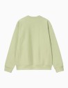 Sudadera Carhartt Wip American Script Pale Olive